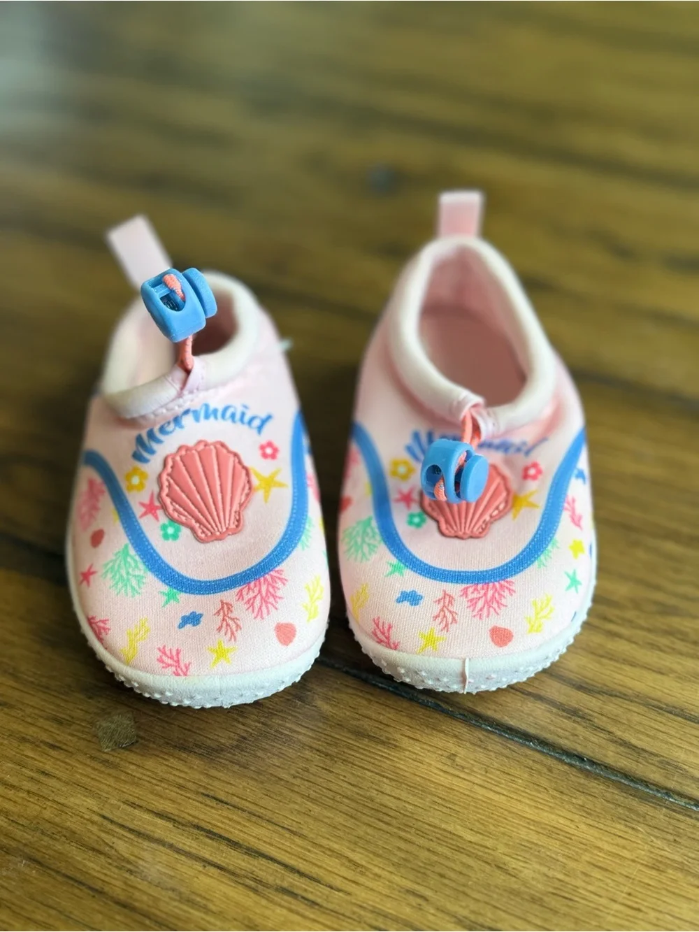Pink Mermaid Slip-On Water Shoes